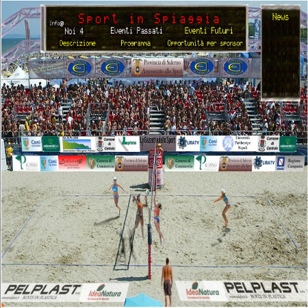 Sport in Spiaggia realizzato in javascript